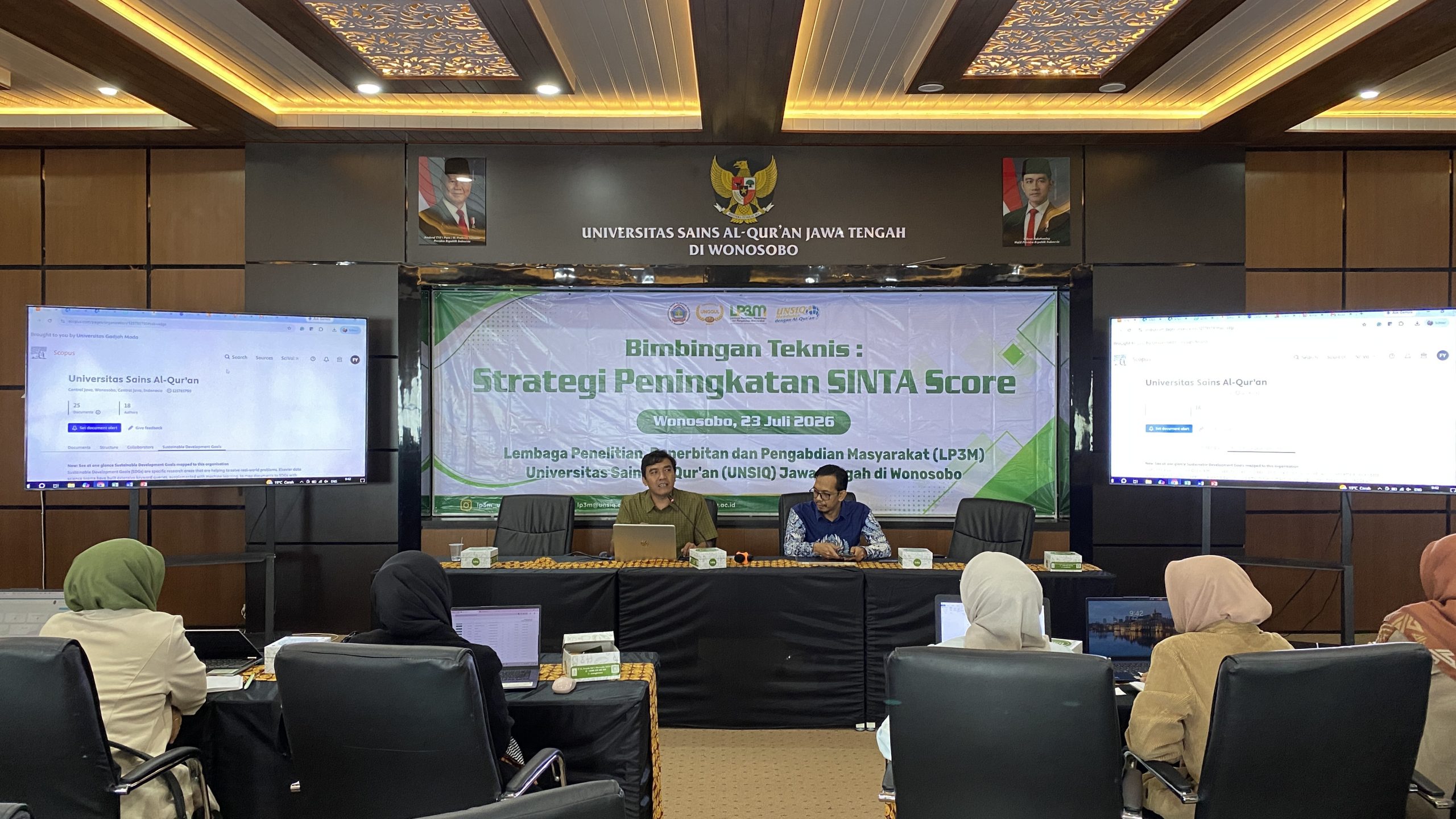 LP3M UNSIQ Adakan Bimtek Strategi Peningkatan SINTA Score