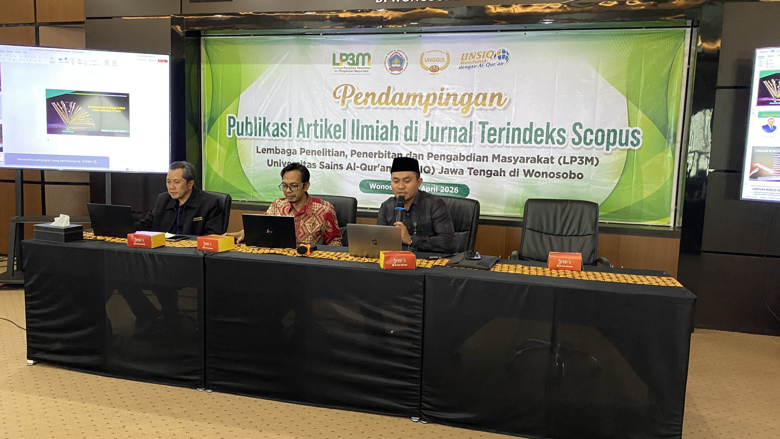 Pendampingan Publikasi Artikel Ilmiah Terindeks Scopus