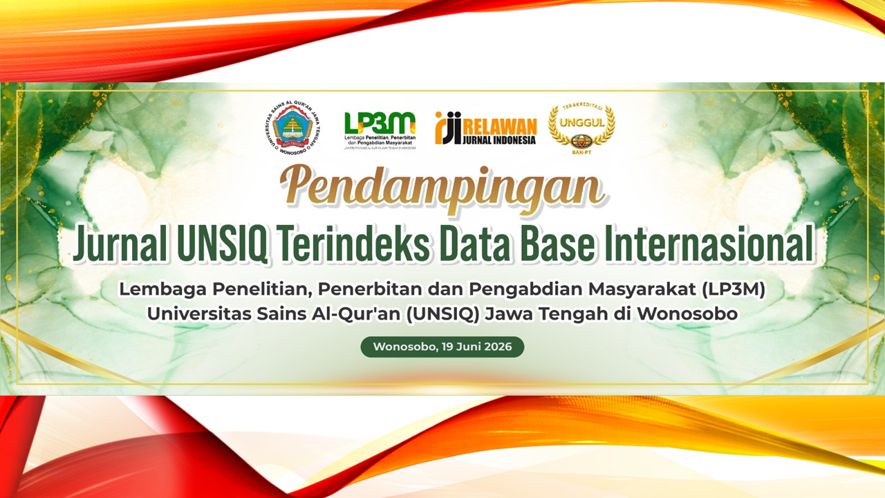 LP3M UNSIQ Dorong Jurnal Menuju Indeksasi Internasional