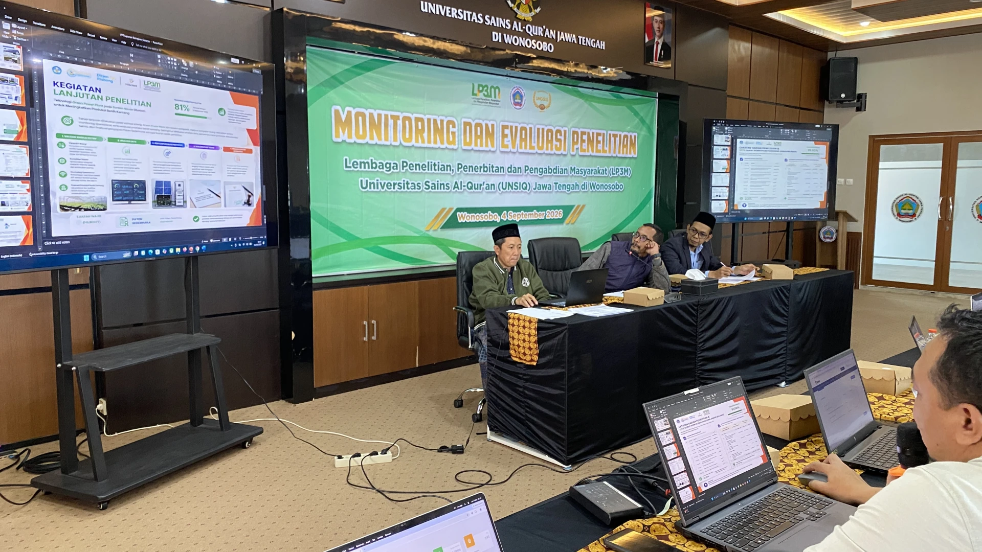 UNSIQ Gelar Monitoring dan Evaluasi Penelitian Hibah BIMA untuk Meningkatkan Kualitas Riset Dosen