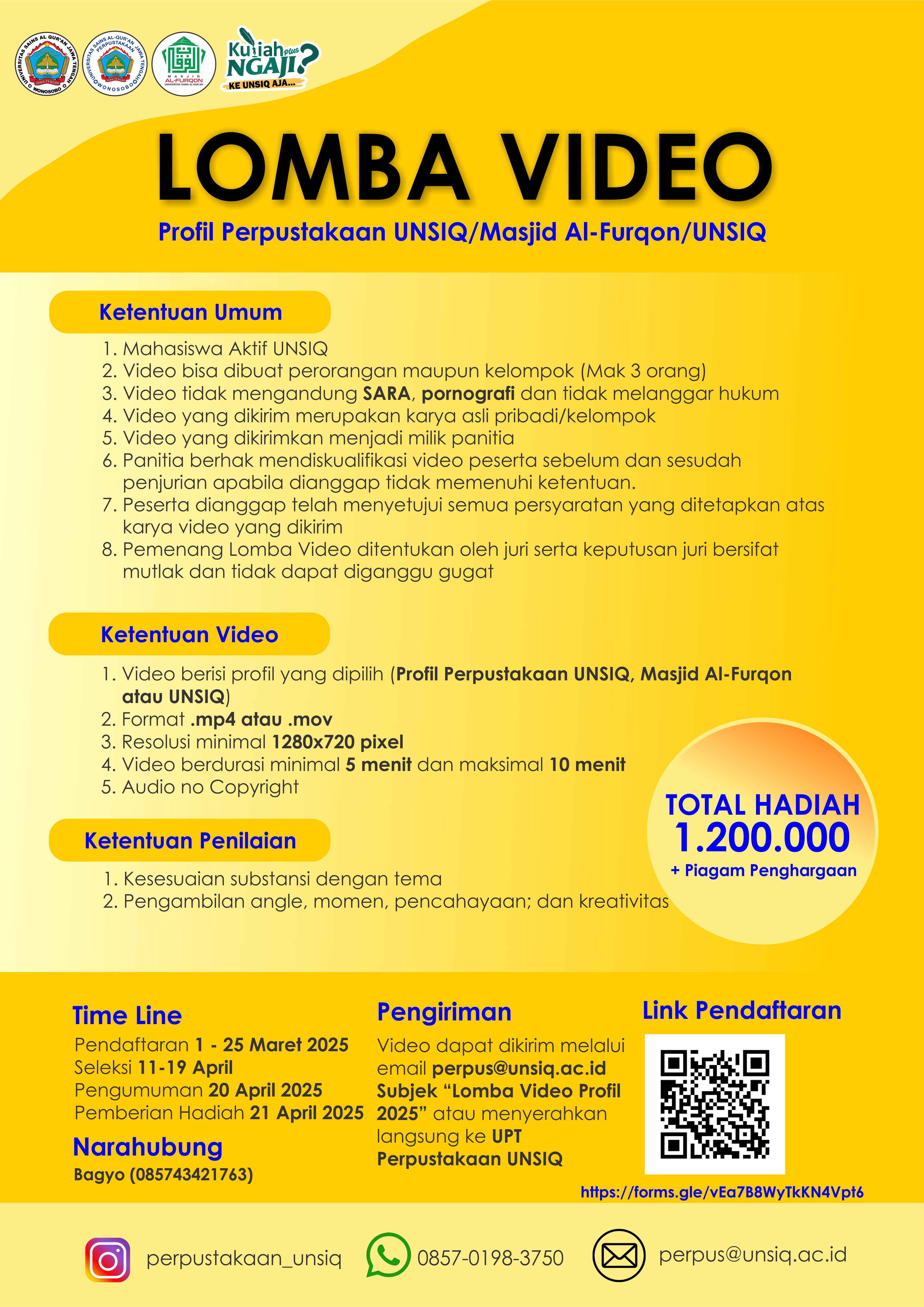 Lomba Video Profil