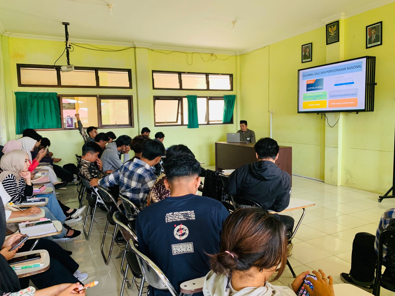 Kegiatan Pendidikan Pemustaka Mahasiswa Baru UNSIQ Tahun 2025